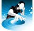 DJ VECTOR ILLUSTRATIE